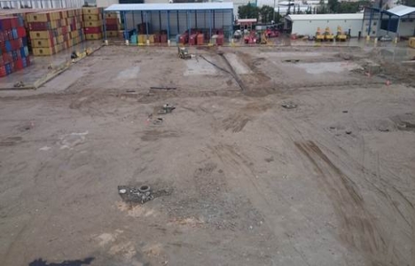 Port Akdeniz Antalya Limanı'nda betonlama çalışmaları devam ediyor!