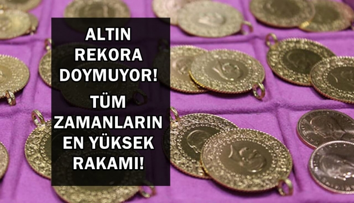 Altın fiyatları rekora doymuyor! Tüm zamanların en yüksek rakamı görüldü! Acil bakın! 11 Ocak canlı altın fiyatları