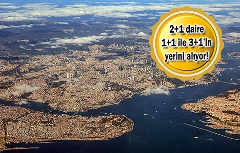 Konutta 2+1 daire talebi artıyor!
