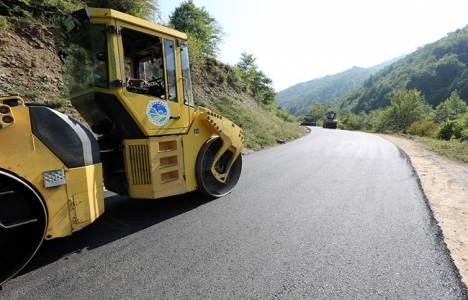 Pamukova’daki asfalt çalışmaları devam ediyor!