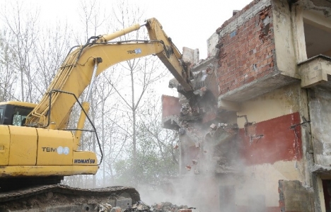 Samsun Canik'te yıkımlar devam ediyor!