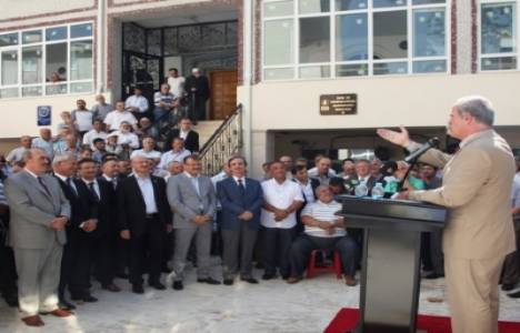 Bursa Davutdede Camii’nin çevre düzenleme çalışmaları tamamlandı!