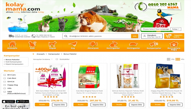 Kolaymama.com’dan “Bonus paket” kampanyasında yüzde 30’lara varan indirim fırsatları! İşte 14 Eylül 2022 fiyat listesi