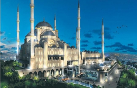 Çamlıca Camisi'ne özel aydınlatma hazırlanıyor!