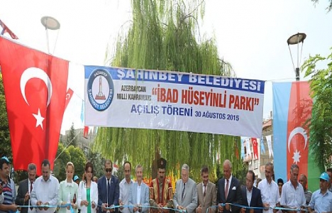 Şahinbey İbad Hüseyinli Parkı açıldı!