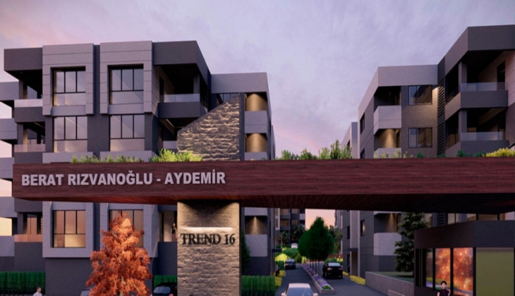 Trend 16’da, 3+1 daireler 5 milyon 200 bin TL’den başlayan fiyatlarla hemen teslim