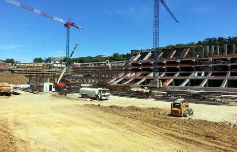 Vodafone Arena Stadı inşaatından son durum fotoğrafları!