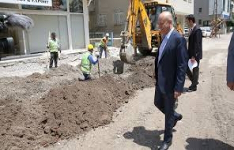 Kocasinan Örnekevler'de yol çalışmaları devam ediyor!