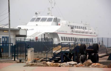 İDO hava koşulları nedeni ile bazı seferlerini iptal etti!