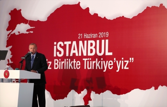 Cumhurbaşkanı: Asya ile Avrupa'yı üç katlı tüp ile bağlayacağız!