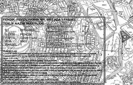 Pendik Fevziçakmak Mahallesi 9903 Ada imar planı askıdan indiriliyor!