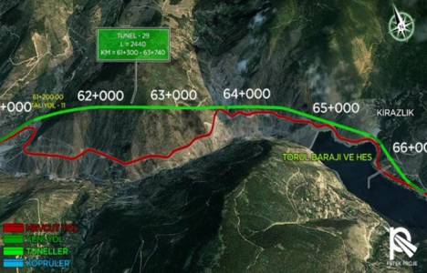 Kürtün Vadisi için hazırlanan bölünmüş yol projesi yayımlandı!
