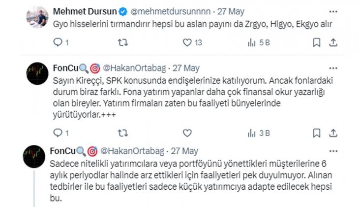 Tebernüş Kireçci açıkladı: Gayrimenkul yatırım fonlarının projelere yatırım yapması tutar mı?