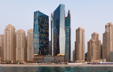 Tabanlıoğlu Mimarlık, Dubai Crystal Towers'ın inşaatını tamamladı!