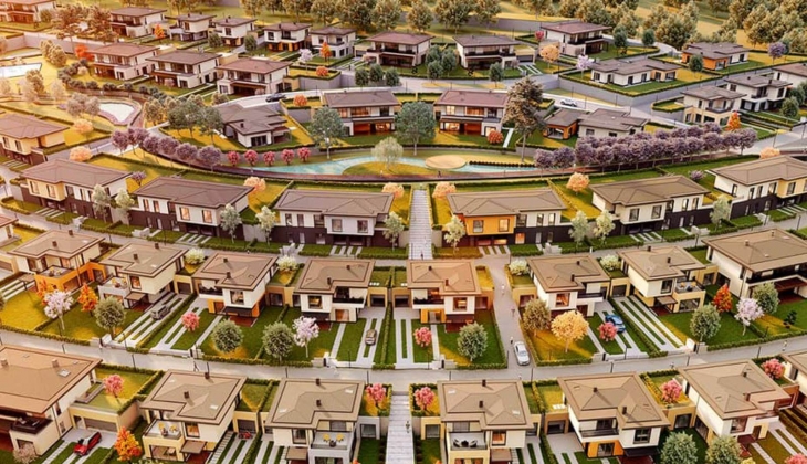 Büyükçekmece Yeşil Yaka Su Projesi'nde 5+2 villa 78 milyon TL'den satılıyor! 