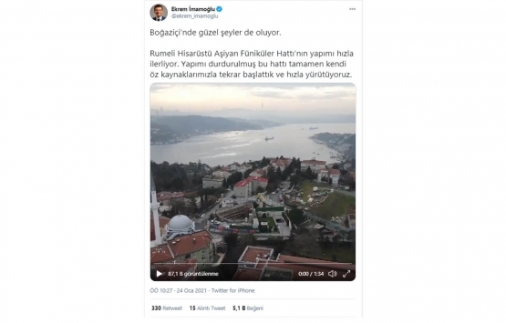 Rumeli Hisarüstü-Aşiyan Füniküler Hattı nda son durum ne?