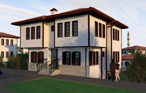 Yöresel mimariye uygun köyler inşa edilecek!