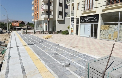 Malatya'daki cadde ve sokaklar yenileniyor!