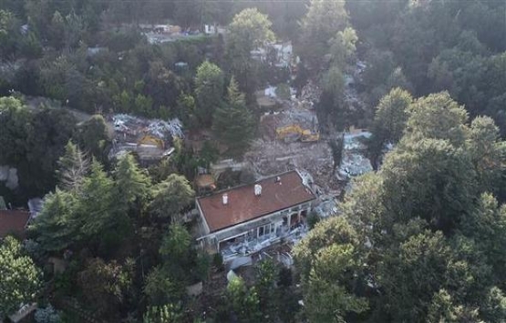 Adnan Oktar’ın Kandilli’deki villası tamamen yıkıldı!