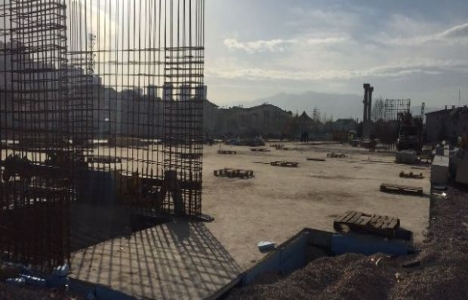 Kocaeli tramvayının atölye binası şekillenmeye başladı!