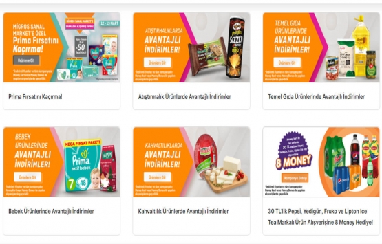 16 Mart Tarihine Kadar Geçerli Migros Kampanyaları!
