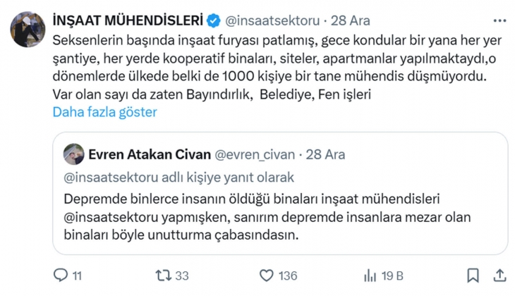 İnşaat mühendislerinden 6 Şubat depremleri açıklaması: Depremden korunmak için önce mühendisine sahip çıkacaksın!