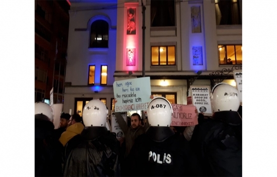 Kadıköy'de Kanal İstanbul protestosu!
