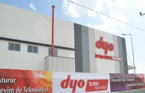 Turgutlu DYO Toz Boya Fabrikası açıldı!