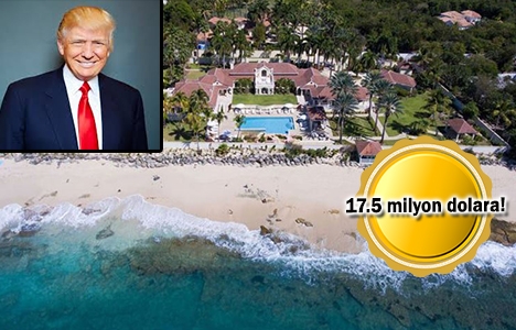 Donald Trump'ın St.Martin'deki evi zararına satılıyor!