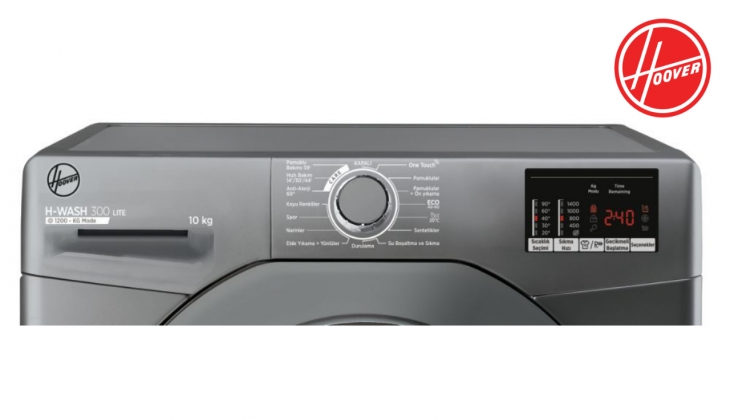 Alışveriş kredisiyle çamaşır makinesi almak artık mümkün! Hoover çamaşır makinesi, HepsiBurada güvencesiyle satışta!