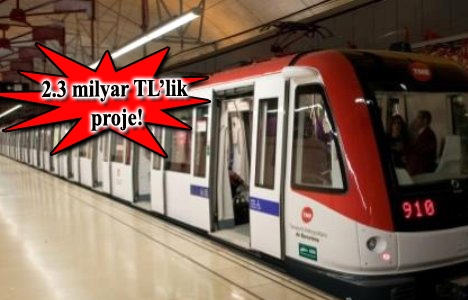 Ümraniye-Ataşehir-Göztepe metro hattı ihalesi 10 Ağustos'ta!