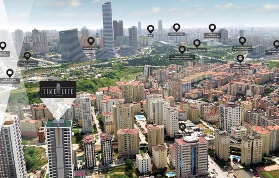 Time Life İstanbul da 1+1 ler 540 bin TL ye!