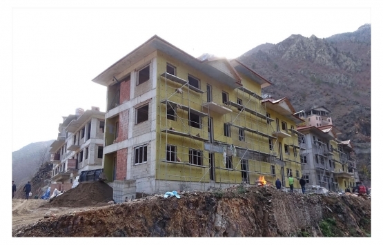 Yusufeli Afet Konutları Nisan da teslim edilecek!