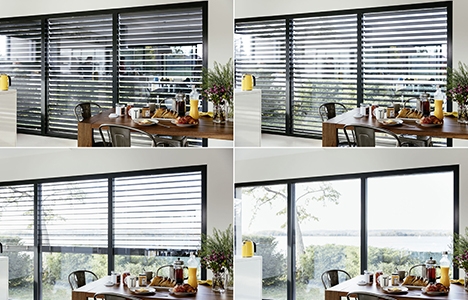 Somfy ile dış cephe jaluzileri motorlu, yaşam alanları konforlu!