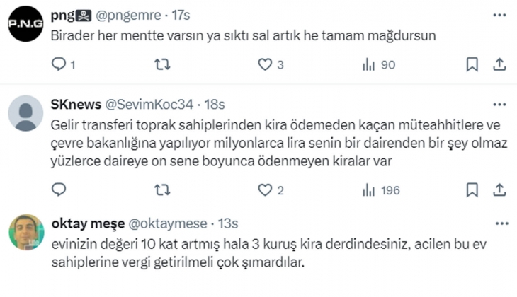 Ev sahiplerinden varlıklı kiracılara gelir transferi!