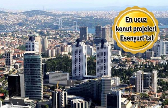 İstanbul'un en ucuz 8 konut projesi!
