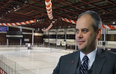 Ankara Belpa Buz Sarayı çatısında çökme tehlikesi!