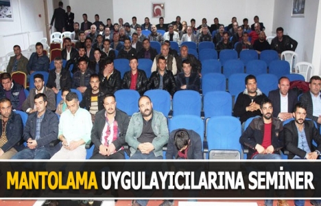 Van'daki inşaat ustalarına mantolama eğitimi verildi!