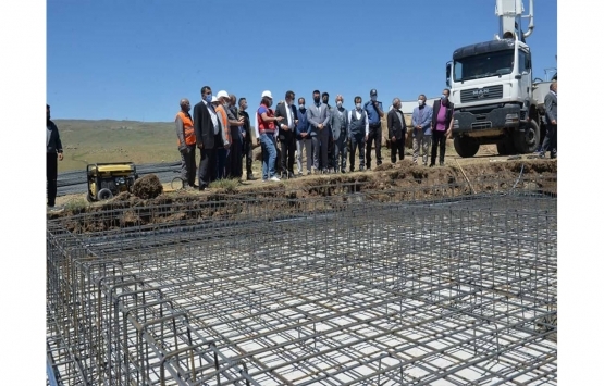 Erzurum'da depremzedeler için inşa edilecek 575 konutun temeli atıldı!