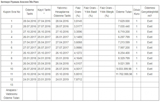Rönesans Holding 11. kupon ödemesini yaptı!
