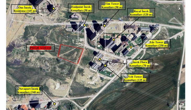 Vera İncek geliyor! Başkentte 360 konutluk yeni proje!