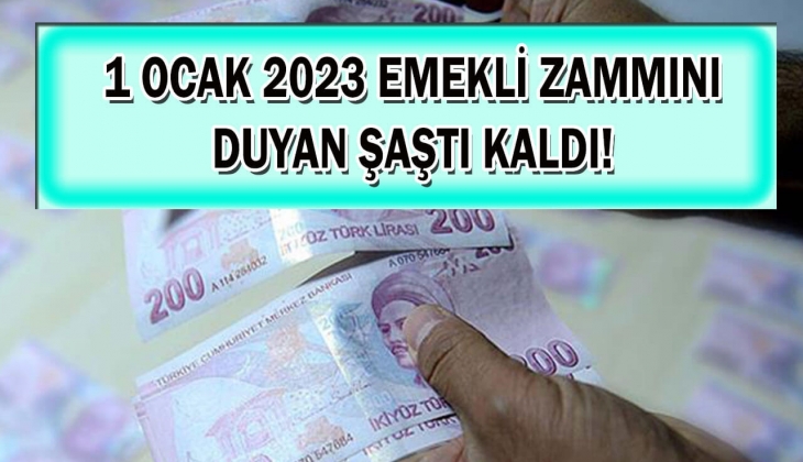 1 Ocak 2023 SSK, BağKur, Emekli Sandığı zammı resmen peş peşe hesaplandı! Bu rakamları duyanlar şaştı kaldı! Hemen bakın