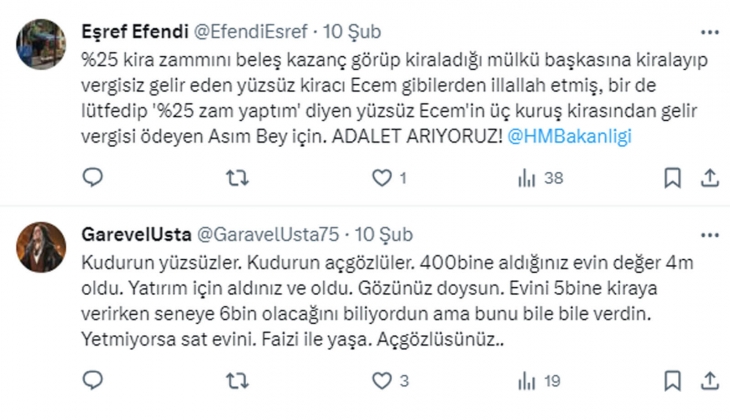 Ev sahipleri kuş kadar kiralar yüzünden geçinemiyor: Yüzde 25 sınırı adil oran değil!