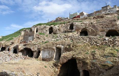 Balıklıgöl Kale arkasında 50 evde yıkım çalışmaları yapıldı!