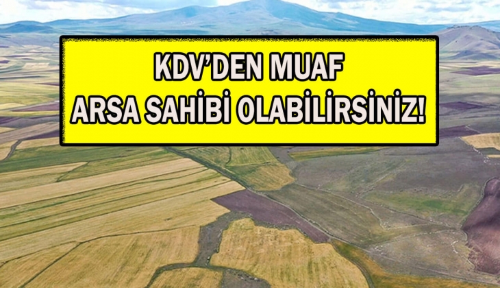 O ilde 19 taksitle 4 arsa satılıyor! Arsa alacaklara fırsat! 