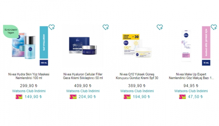 Tüm Nivea ürünlerinde yüzde 50 indirim! 370 TL’lik krem 140 TL oldu! İşte 26 Ekim 2022 fiyat listesi..