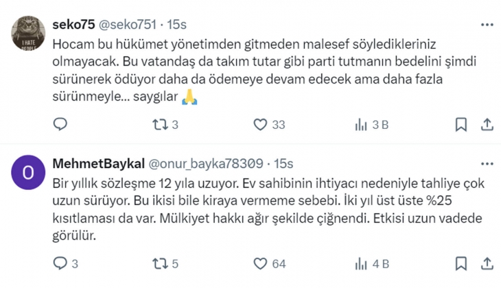 Ev alıp kiraya vermek cazibesini yitirdi, kira öder gibi taksitle konut alma ihtimali kalmadı!