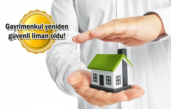 Enflasyondan kaçan gayrimenkule yöneldi!