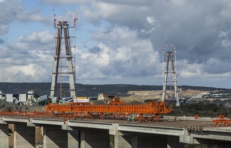 3.köprü ve Kuzey Marmara Otoyolu inşaatından son fotoğraflar!