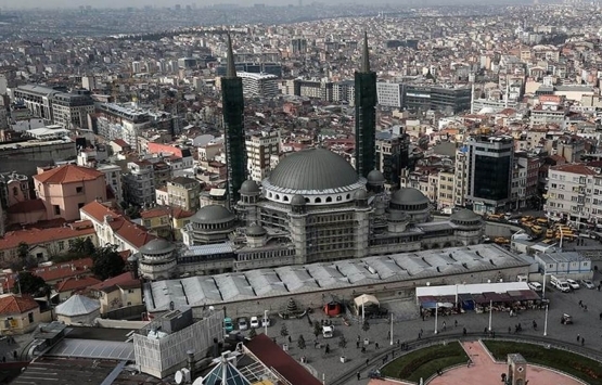 Taksim Camii nde açılış hazırlığı: Son düzenlemeler yapılıyor!
